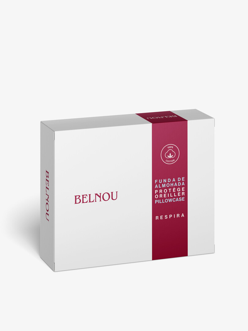 HOUSSE OREILLER/FUNDA ALMOHADA RESPIRA  BELNOU