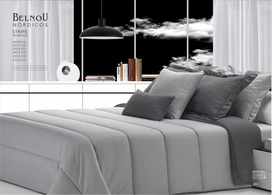 RELLENO NORDICO TACTO SEDA STRIPE BELNOU