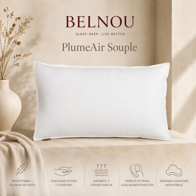 ALMOHADA/OREILLER PLUME AIR SOFT BELNOU (Confort Souple)