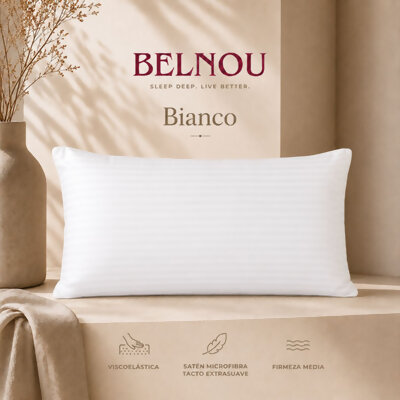 ALMOHADA VISCO BIANCO BELNOU