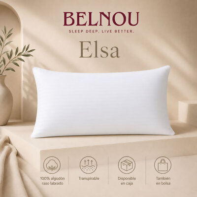 FUNDA DE ALMOHADA ELSA 100% ALG. BELNOU